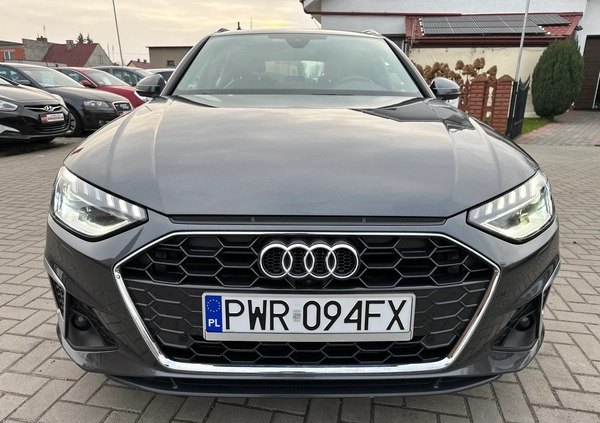 Audi A4 cena 129900 przebieg: 32000, rok produkcji 2019 z Szczekociny małe 742